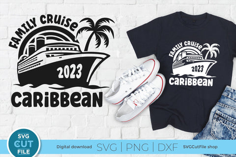 2023 Family Cruise svg - Cruise SVG Vacation or Trip Design SVG SVG Cut File 