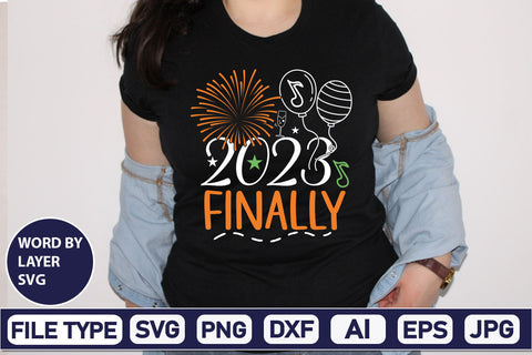 2023 Finally SVG Cut File SVGs,Quotes and Sayings,Food & Drink,On Sale, Print & Cut SVG DesignPlante 503 