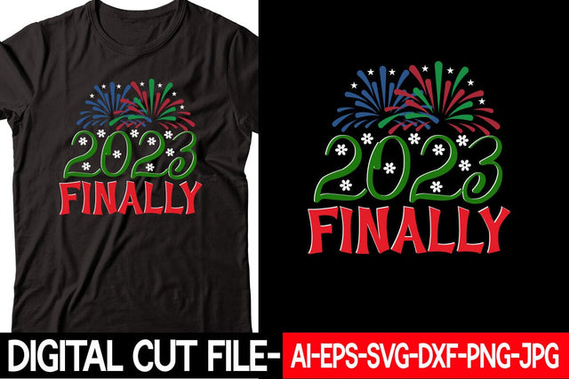 2023 FinallySVG cut file SVG Blessedprint 