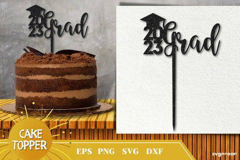 2023 Graduation Cake Topper Bundle | Graduation Papercut SVG SVG SvgOcean 