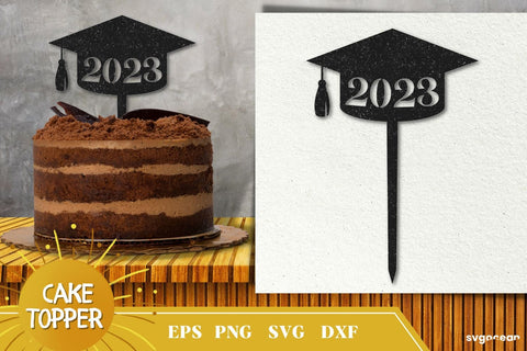 2023 Graduation Cake Topper Bundle | Graduation Papercut SVG SVG SvgOcean 