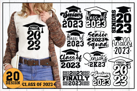 2023 Graduation SVG PNG - Class of 2023 Svg - Senior Svg Bundle - Cricut - Silhouette - Commercial License Included SVG designstore 