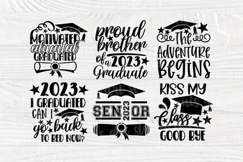 2023 Graduation SVG PNG - Class of 2023 Svg - Senior Svg Bundle - Cricut - Silhouette SVG TonisArtStudio 