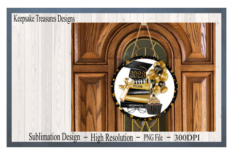 2023 Graduation Wreath Attachment, Star Background, PNG Sublimation Design, Digital Download, Graduation Décor, Graduation Celebration Sublimation Keepsake Treasures Designs LLC. 