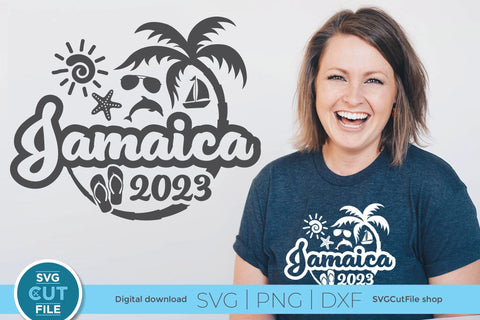 2023 Jamaica svg - Jamaica Vacation or Trip Design SVG SVG Cut File 