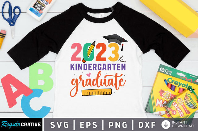 2023 kindergarten graduate SVG SVG Regulrcrative 