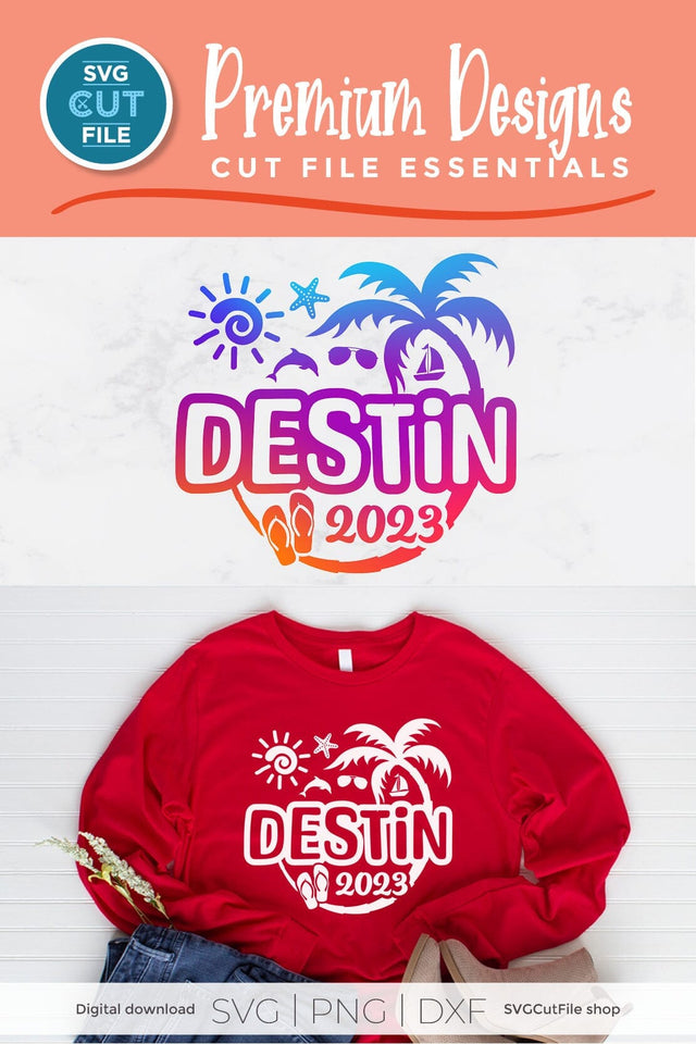 2023 South Padre Island Texas svg - South Padre TX Vacation or Trip Design SVG SVG Cut File 