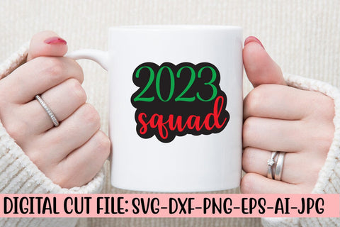 2023 Squad SVG Cut File SVG Syaman 