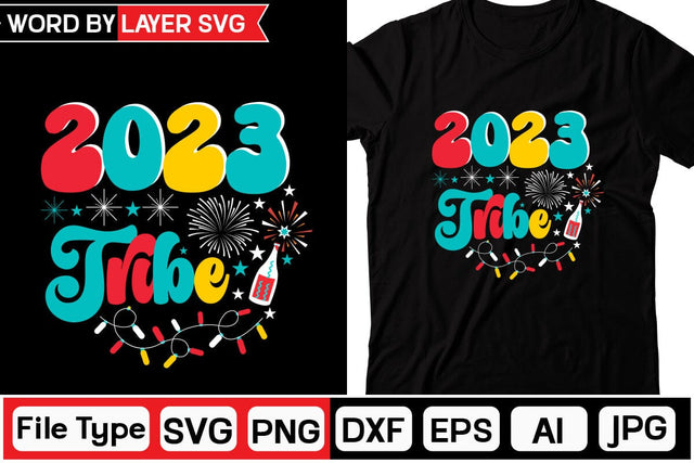 2023 Tribe Retro SVG Design Cut File SVGs,Quotes and Sayings,Food & Drink,On Sale, Print & Cut SVG DesignPlante 503 