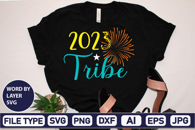 2023 Tribe SVG Cut File SVGs,Quotes and Sayings,Food & Drink,On Sale, Print & Cut SVG DesignPlante 503 