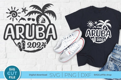 2024 Aruba svg - Aruba Vacation or Trip Design SVG SVG Cut File 