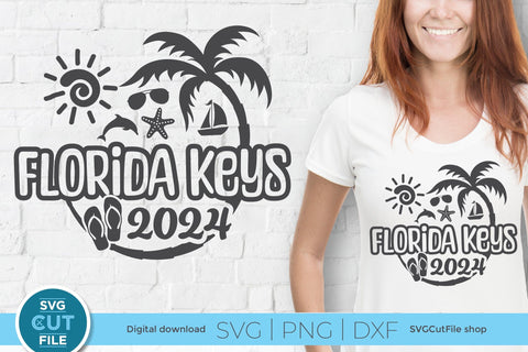 2024 Florida Keys svg - 2024 Florida Vacation or Trip SVG SVG Cut File 