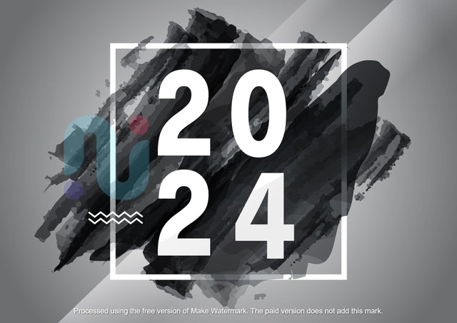 2024 number on white background. 2024 logo text design. SVG naemmiah021 