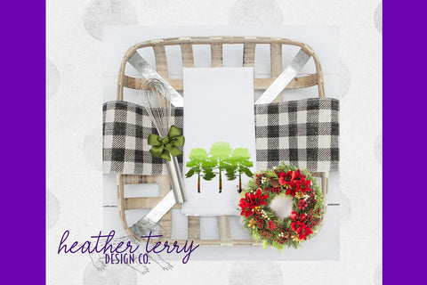 20oz 30oz Straight Skinny Tree Tumbler PNG Sublimation Sublimation Heather Terry Design Co. 