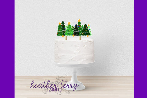 20oz 30oz Straight Skinny Tree Tumbler PNG Sublimation Sublimation Heather Terry Design Co. 