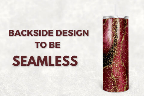 20oz Skinny Tumbler I Can Do All Things Through Christ Sublimation Design, Agate Glitter Tumbler Straight/Warped PNG File Download Sublimation TumblersByPhill 