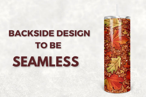 20oz Skinny Tumbler Just a Girl who loves Fall Sublimation Design, Glitter Autumn Pumpkin Straight/Warped PNG Digital Download Sublimation TumblersByPhill 