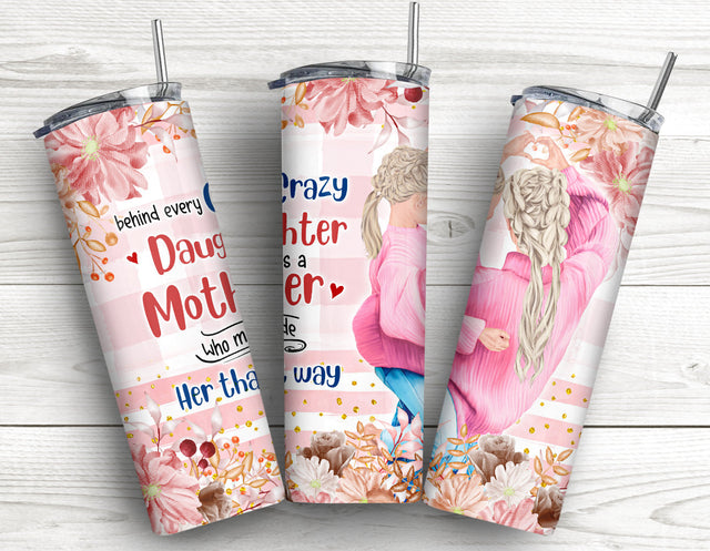 20oz Skinny Tumbler Mothers Day Glitter Wraps Sublimation Design, To My Mom tumbler, Mama Tumbler Straight/Warped PNG Sublimation CaldwellArt 