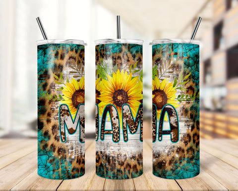 20oz Skinny Tumbler PNG, Mama Skinny Tumbler Png, Mother's Day Mama Tumbler Sublimation Design, Tumbler Png Sublimation TrendingDesign 
