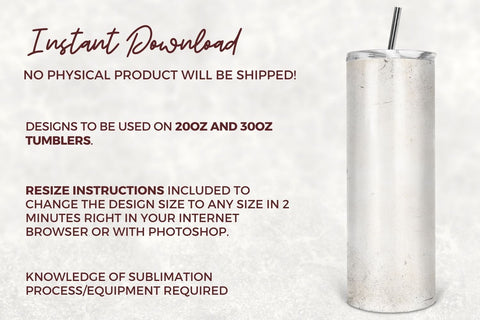 20oz Skinny Tumbler Sublimation Designs Dirty Baseball Tumbler for Straight/Tapered Tumbler Design - PNG Sublimation TumblersByPhill 