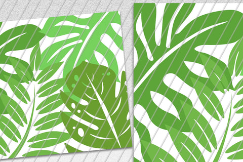 20oz Skinny Tumbler Sublimation Pattern Tropical Leaves Sublimation Marlene Campos 