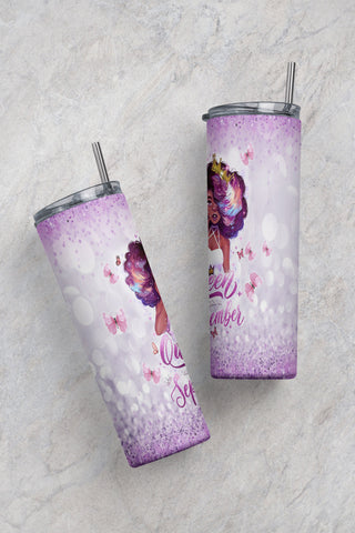 20oz Skinny Tumbler This Queen Was Born In September Girl , Black Woman Sublimation PNG, Afro Girl Tumbler png, October Girl Tumbler, Black Queen png Sublimation CaldwellArt 