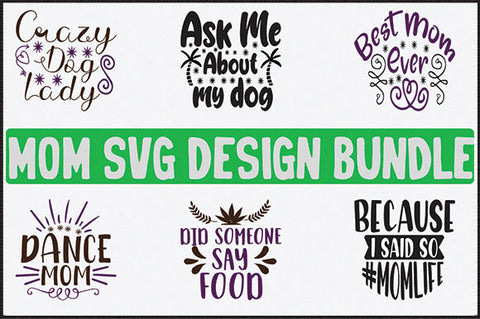 21 Mom Bundle SVG SVG thesvgfactory 