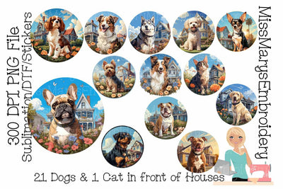 22 Dog Welcome Home PNG | Dog Home Sublimation | House Warming PNG SVG MissMarysEmbroidery 