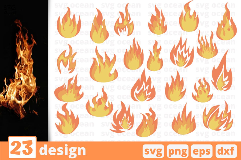23 Fire designs cricut svg - So Fontsy