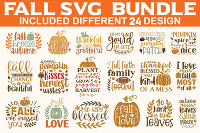24 Fall Svg Bundle SVG md faruk hossain 