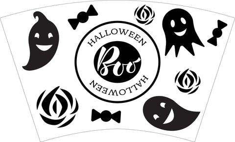 24 OZ Cold Cup Wrap SVG. Halloween 24 OZ Cup. 24 OZ Tumbler SVG Olga Terlyanskaya 