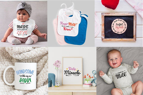 25 BABY QUOTES SVG CUT FILES BUNDLE SVG Vultype Co 