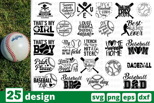 25 Baseball quotes cricut svg SVG SvgOcean 