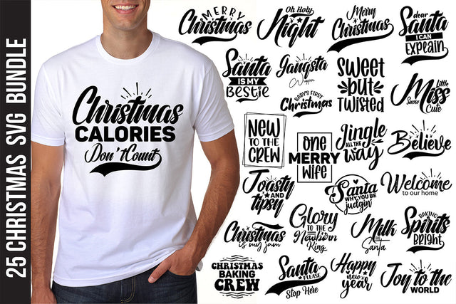 25 Christmas SVG Bundle, Winter Bundle SVG orpitasn 