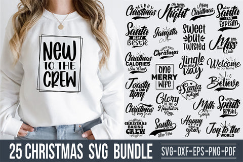 25 Christmas SVG Bundle, Winter Bundle SVG orpitasn 