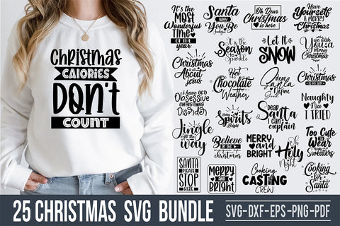 25 Christmas SVG Bundle, Winter Bundle SVG SVG orpitasn 