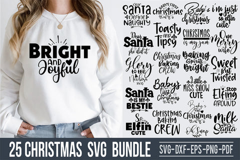 25 Christmas SVG Bundle, Winter SVG SVG orpitasn 