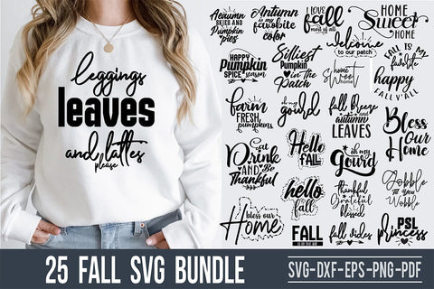25 Fall SVG Bundle, Pumpkin SVG SVG nirmal108roy 