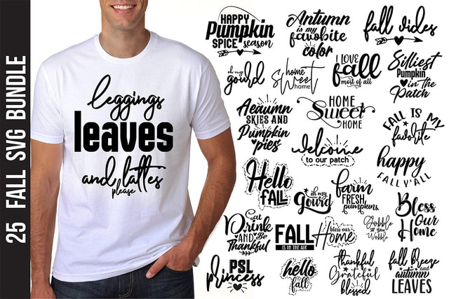 25 Fall SVG Bundle, Pumpkin SVG SVG nirmal108roy 