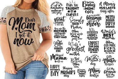 25 Funny Mother's SVG Bundle, Mother SVG SVG orpitasn 