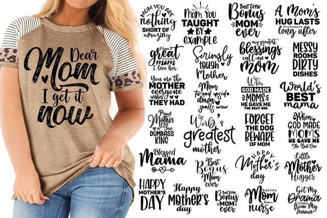 25 Funny Mother's SVG Bundle, Mother SVG SVG orpitasn 