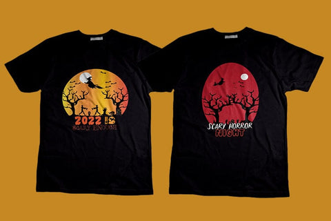 25 Halloween T-shirt Design - Halloween png, Fall png Sublimation jacpot007 