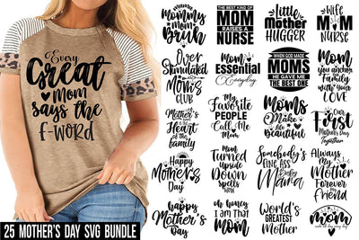 25 Mother's Day SVG Bundle, Mother's Day SVG orpitasn 
