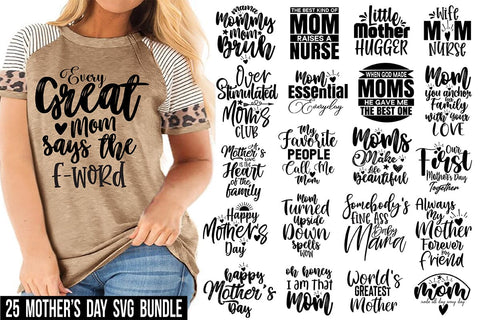 25 Mother's Day SVG Bundle, Mother's Day SVG orpitasn 
