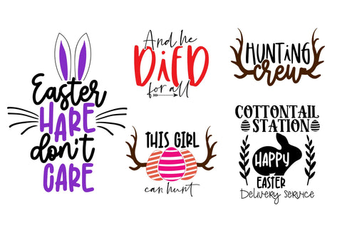 25 Spring Season and Easter SVG Bundle SVG CoralCutsSVG 