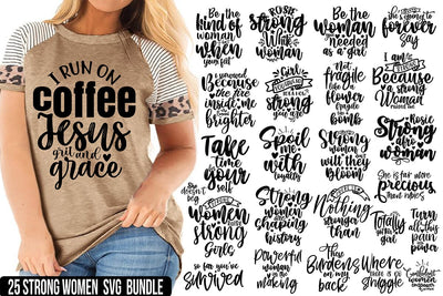 25 Strong Women SVG Bundle, Strong Women SVG SVG orpitasn 