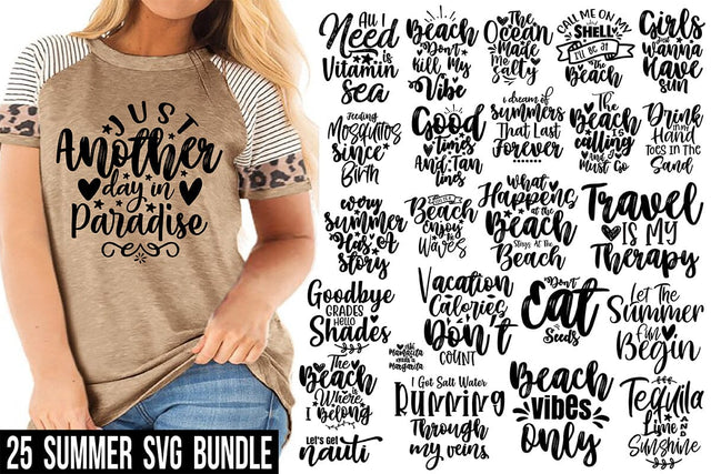 25 Summer SVG Bundle, Beach SVG SVG orpitasn 