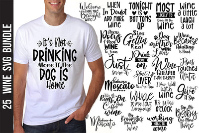 25 Wine SVG Bundle SVG orpitasn 