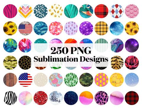 250 Round Earring Sublimation Design Bundle PNG Sublimation Lifestyle Craft Co 