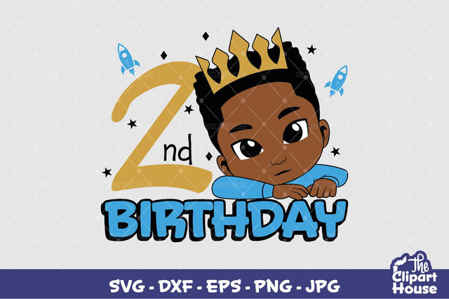2nd Birthday Boy SVG The Clipart House 
